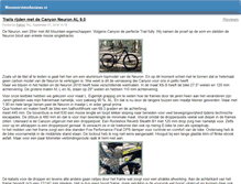 Tablet Screenshot of mtbvakantie.com